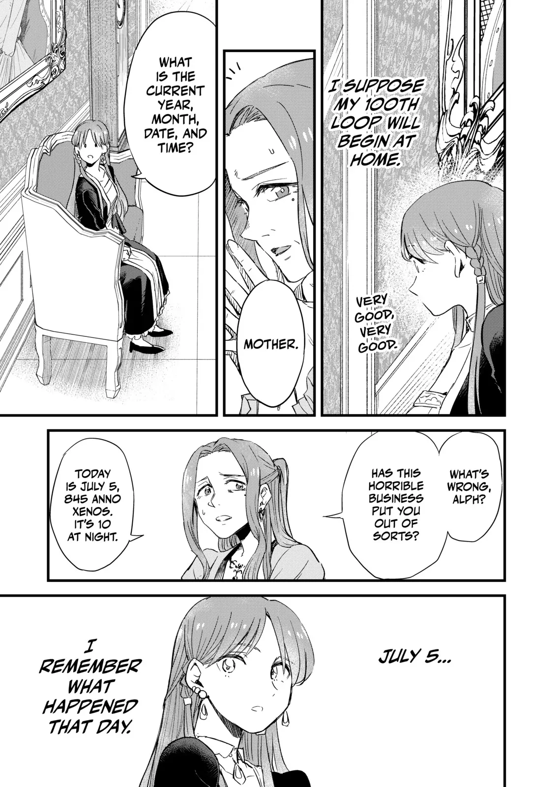 99-kai Danzaisareta Loop Reijou desu ga Konse wa "Chouzetsu Aisare Mode" desutte!? - Shin no Chikara ni Mezamete Hajimaru 100-kaime no Jinsei - Chapter 1 - Page 31