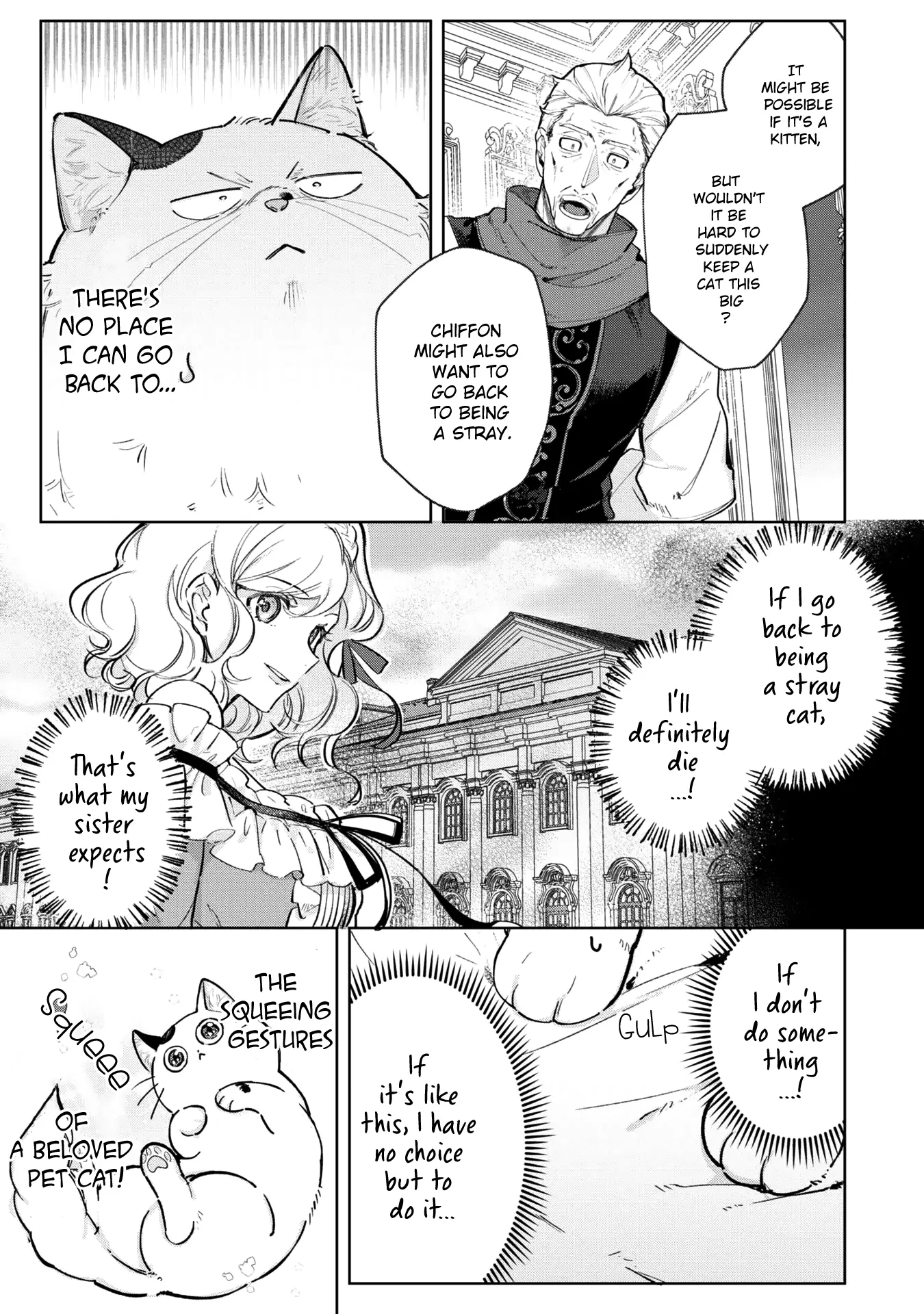 A Timid Lady was Turned into an Ugly Cat, but on the Verge of Fainting is Picked up by the Most Fearsome Military Duke - Chapter 5 - Page 21
