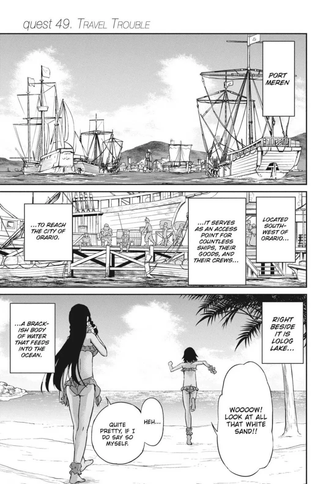 Dungeon ni Deai o Motomeru no wa Machigatte iru darou ka Gaiden - Sword Oratoria - Chapter 49 - Page 1