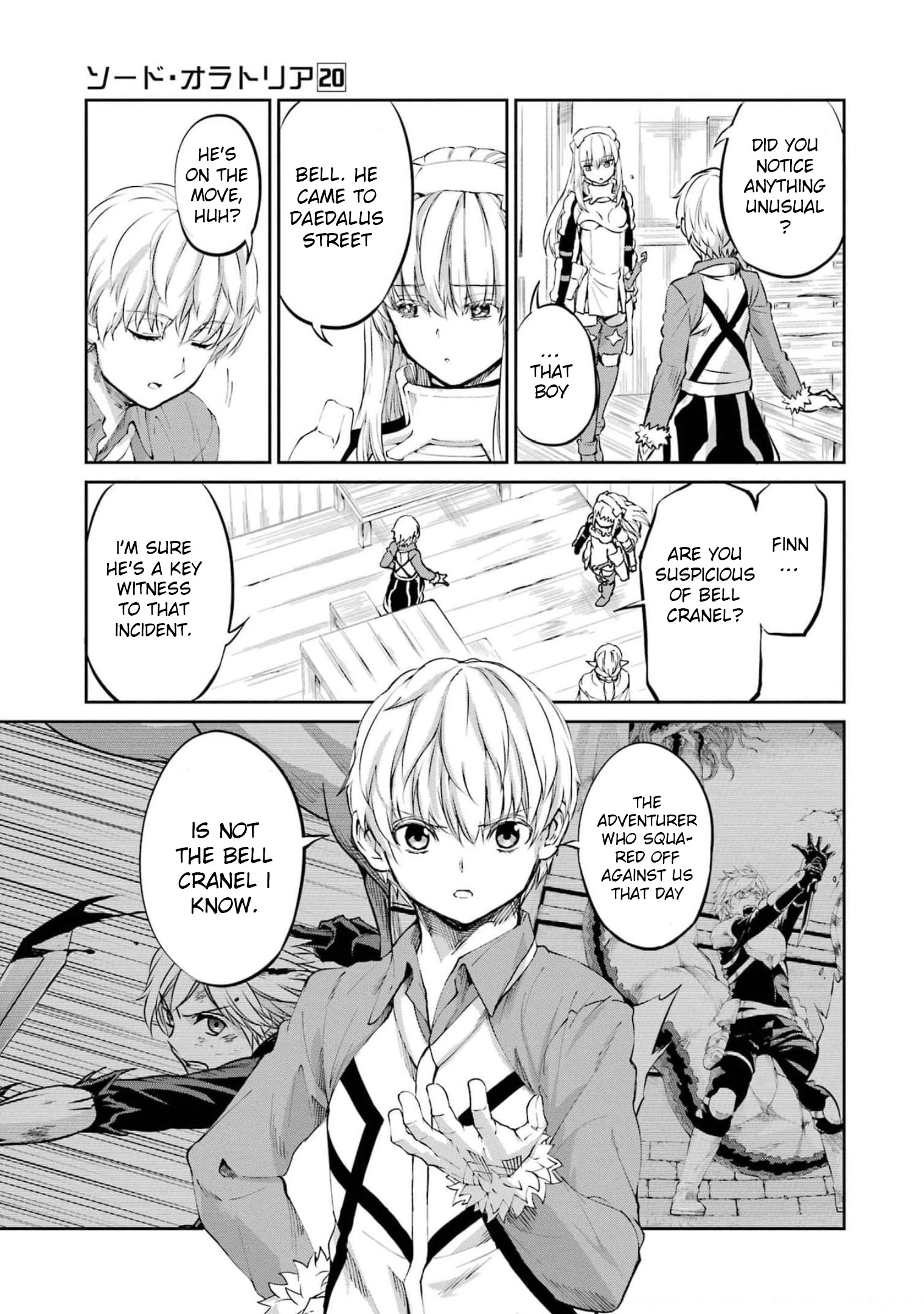 Dungeon ni Deai o Motomeru no wa Machigatte iru darou ka Gaiden - Sword Oratoria - Chapter 83 - Page 27