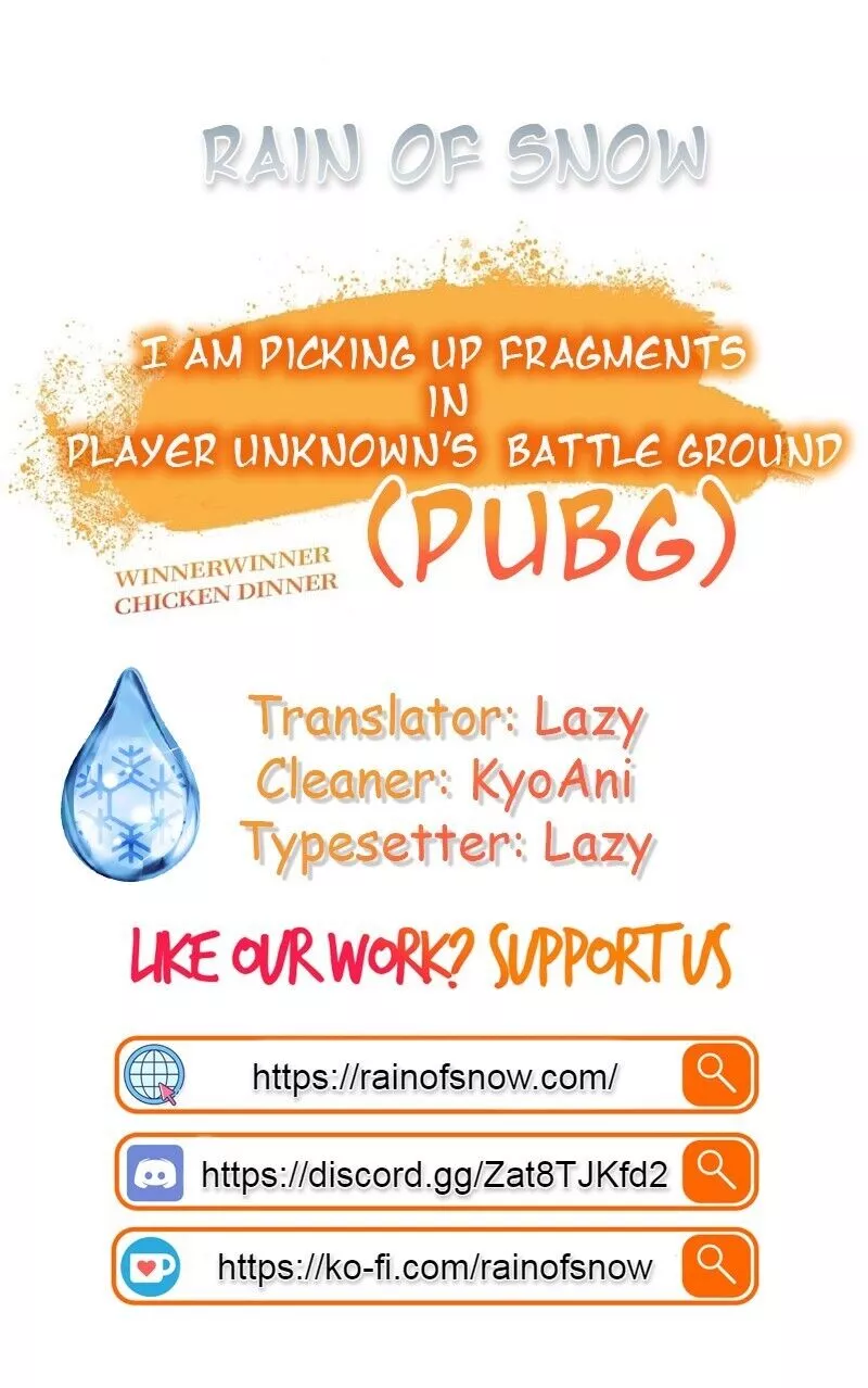 I am Picking up Fragments in Player Unknown’s Battleground (PUBG) - Chapter 0 - Page 5