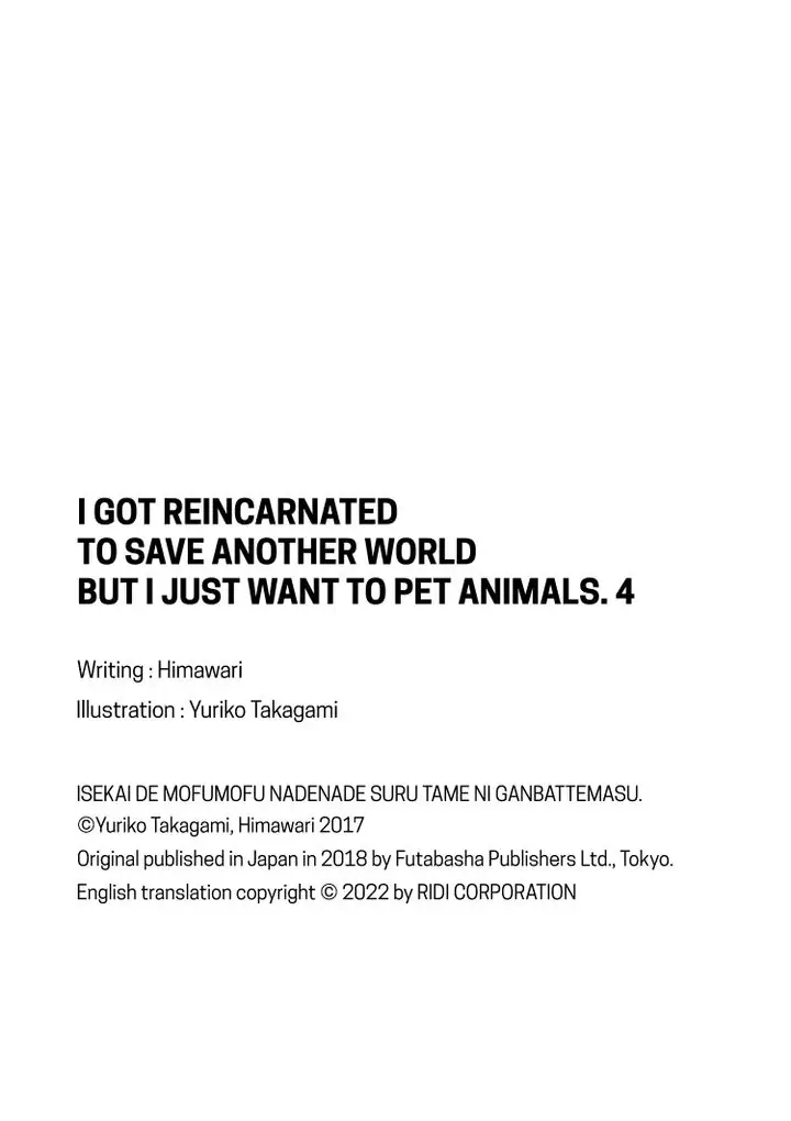 I Got Reincarnated to Save Another World but I Just Want to Pet Animals - Chapter 13 - Page 33