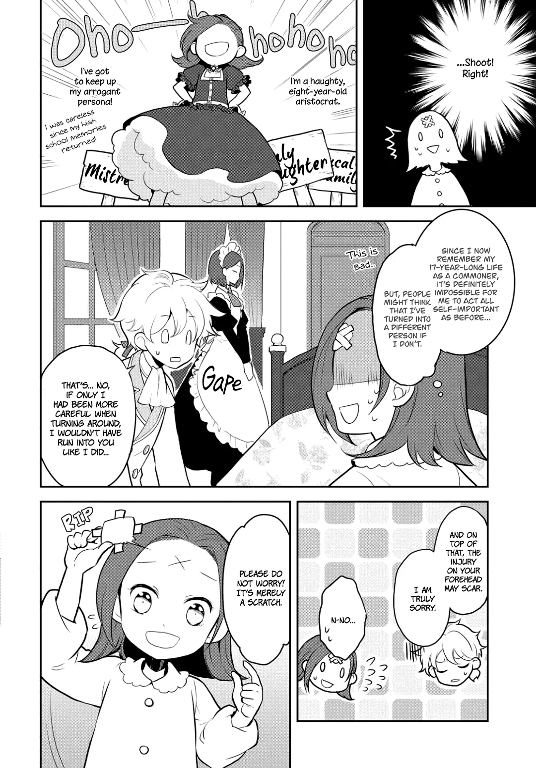I Reincarnated into an Otome Game as a Villainess With Only Destruction Flags... - Chapter 1 - Page 9