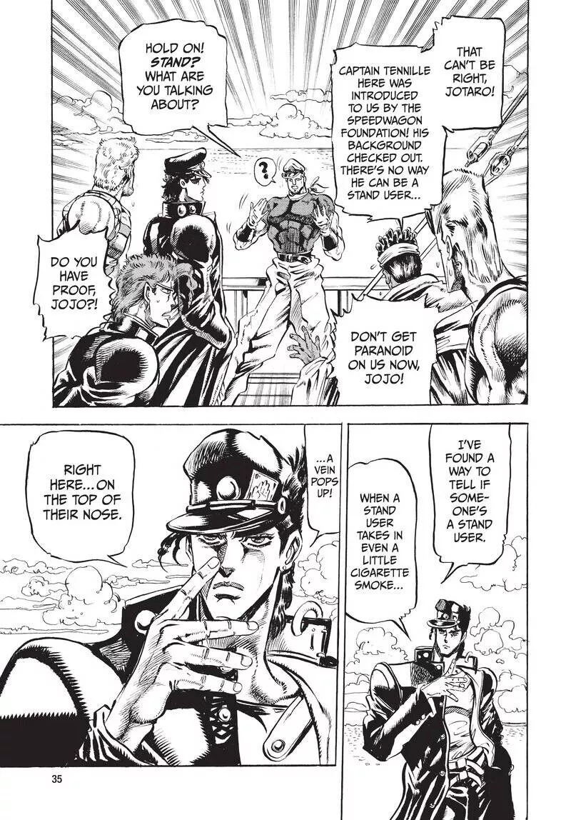 JoJo's Bizarre Adventure: Part 3 - Stardust Crusaders (Official) - Chapter 15 - Page 12