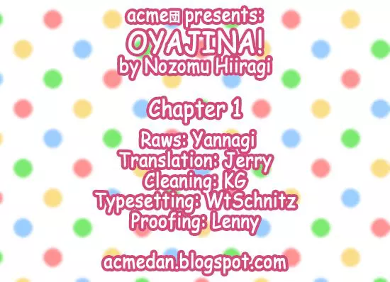 Oyajina! - Chapter 1 - Page 1