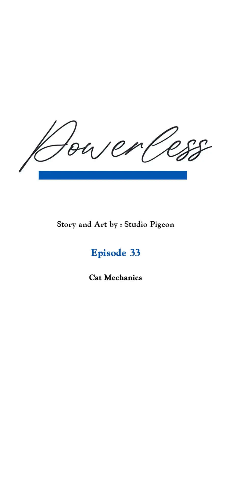Powerless - Chapter 33 - Page 1
