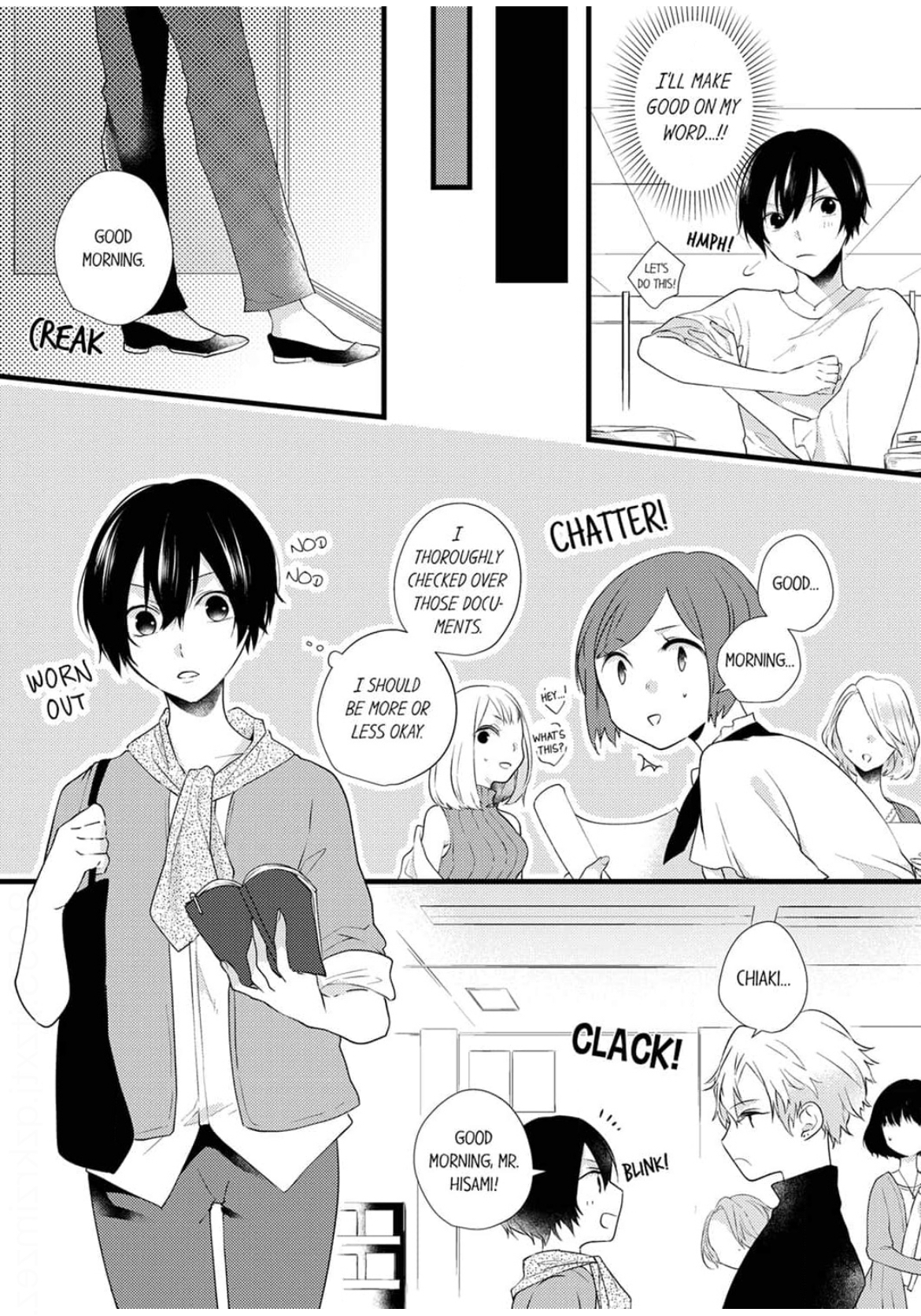 Take it All Off in Front of Me  On the Desk on the First Day on the Job/Official - Chapter 2 - Page 9