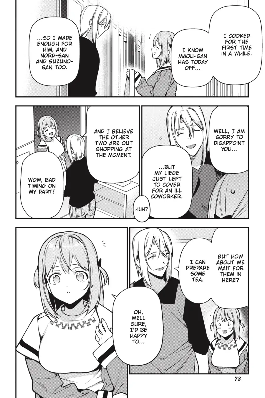 The Devil Is a Part-Timer! (Official) - Chapter 103 - Page 2