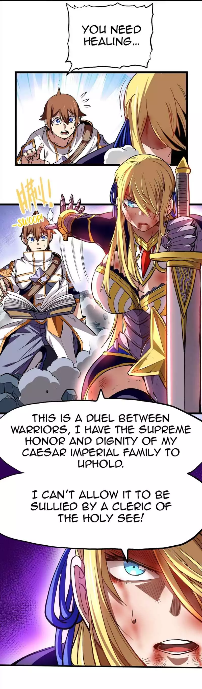 The Unrivaled Delinquent In Combat Has Ended Up Becoming A Healer Within A Game - Chapter 2 - Page 27