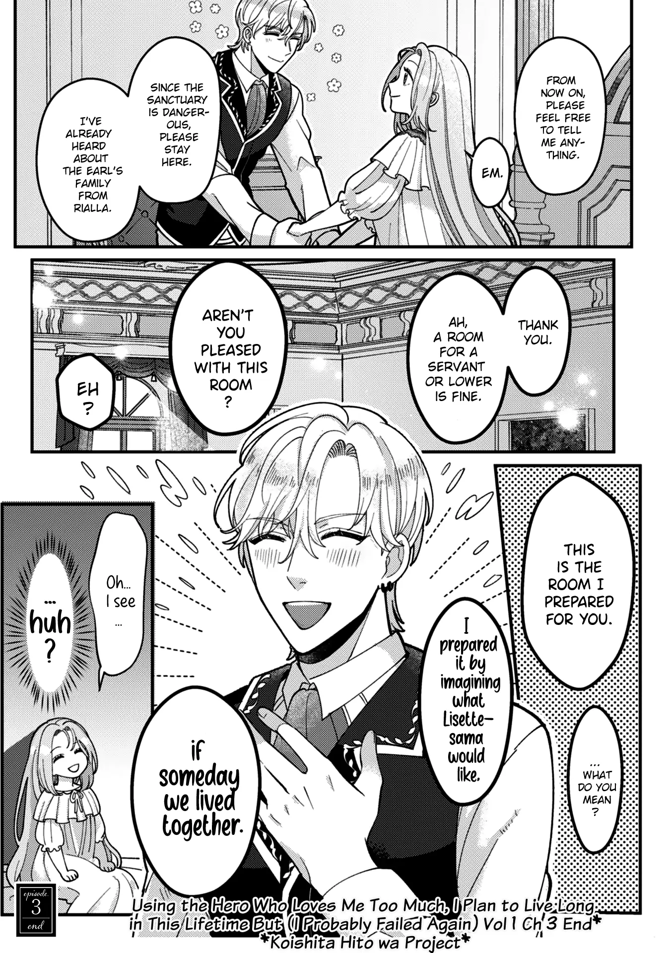 Using the Hero Who Loves Me Too Much, I Plan to Live Long in This Lifetime But (I Probably Failed Again) - Chapter 3 - Page 38