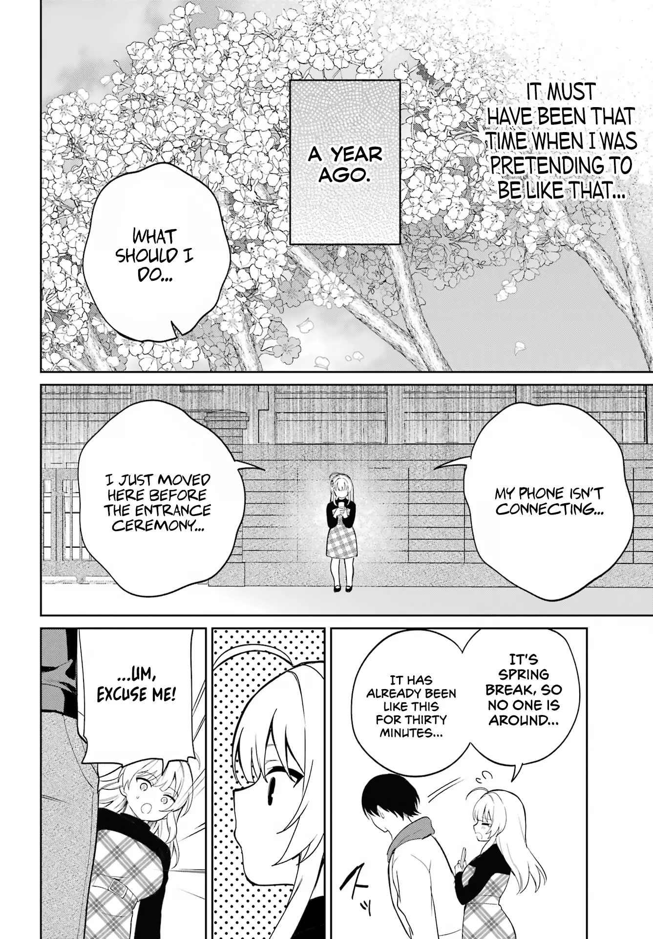 When I got to remote class, I had to move in with the most beautiful girl in my class - Chapter 1 - Page 47