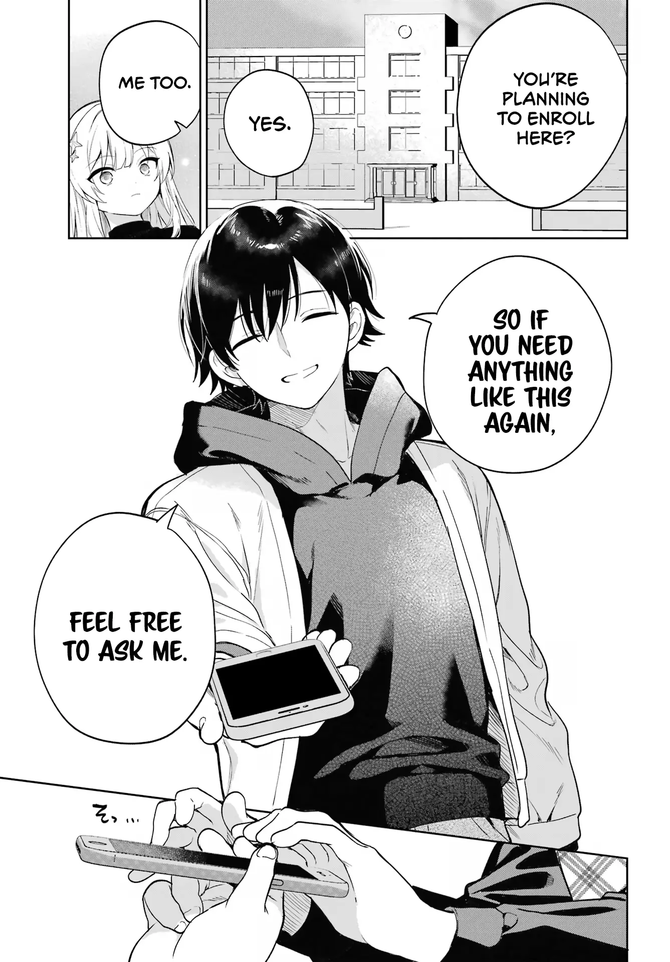 When I got to remote class, I had to move in with the most beautiful girl in my class - Chapter 1 - Page 50