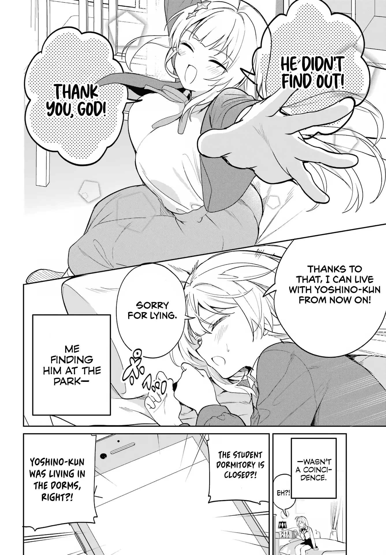 When I got to remote class, I had to move in with the most beautiful girl in my class - Chapter 1 - Page 43