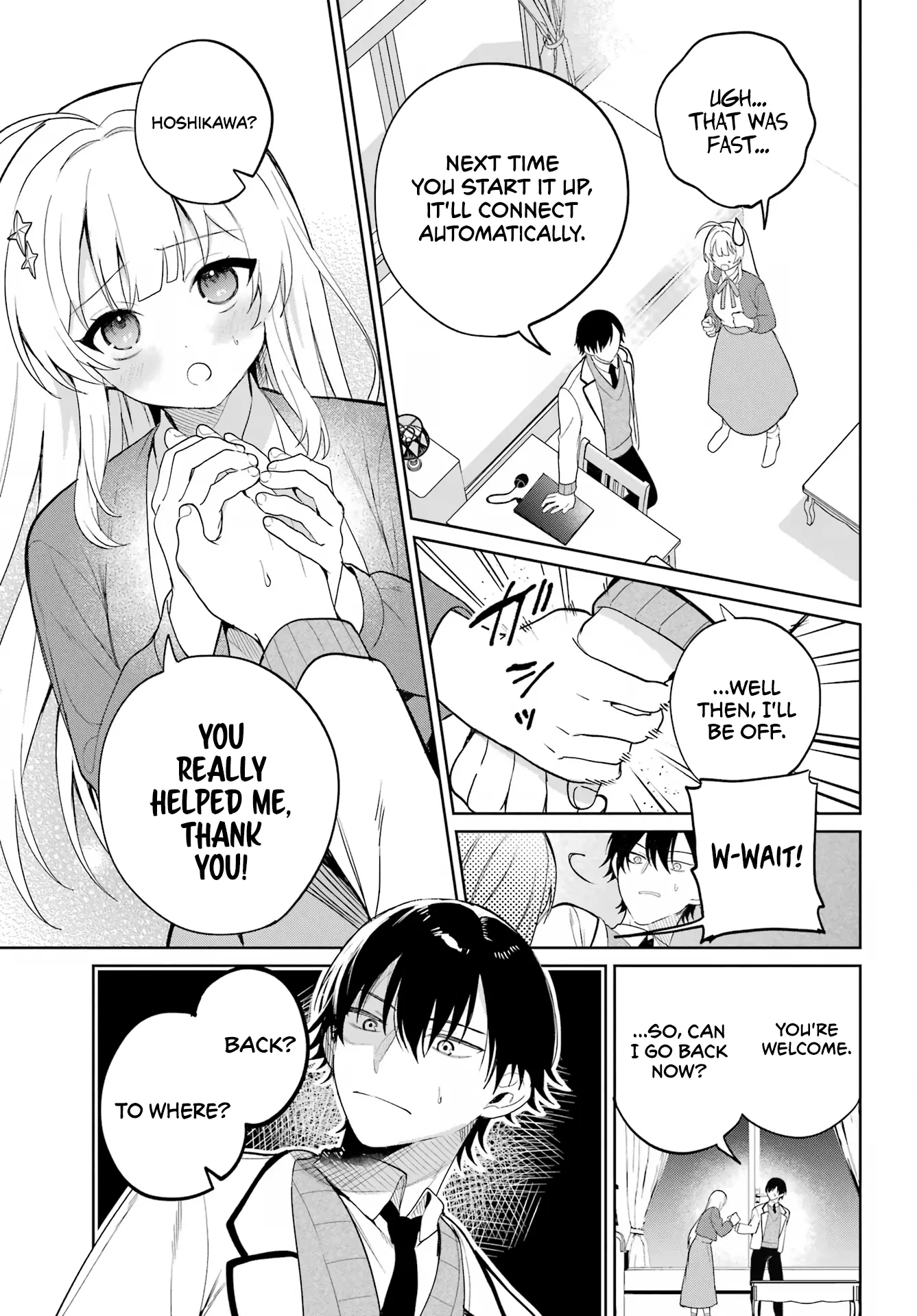 When I got to remote class, I had to move in with the most beautiful girl in my class - Chapter 1 - Page 34