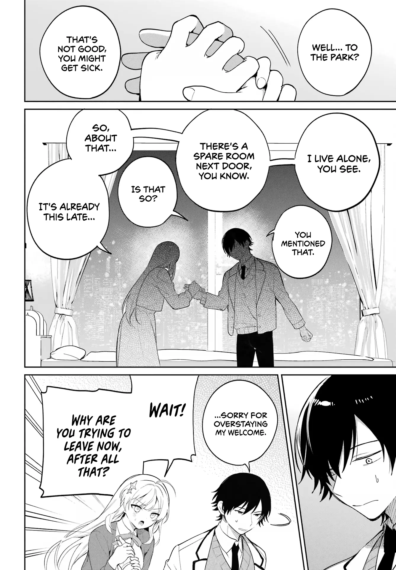 When I got to remote class, I had to move in with the most beautiful girl in my class - Chapter 1 - Page 35