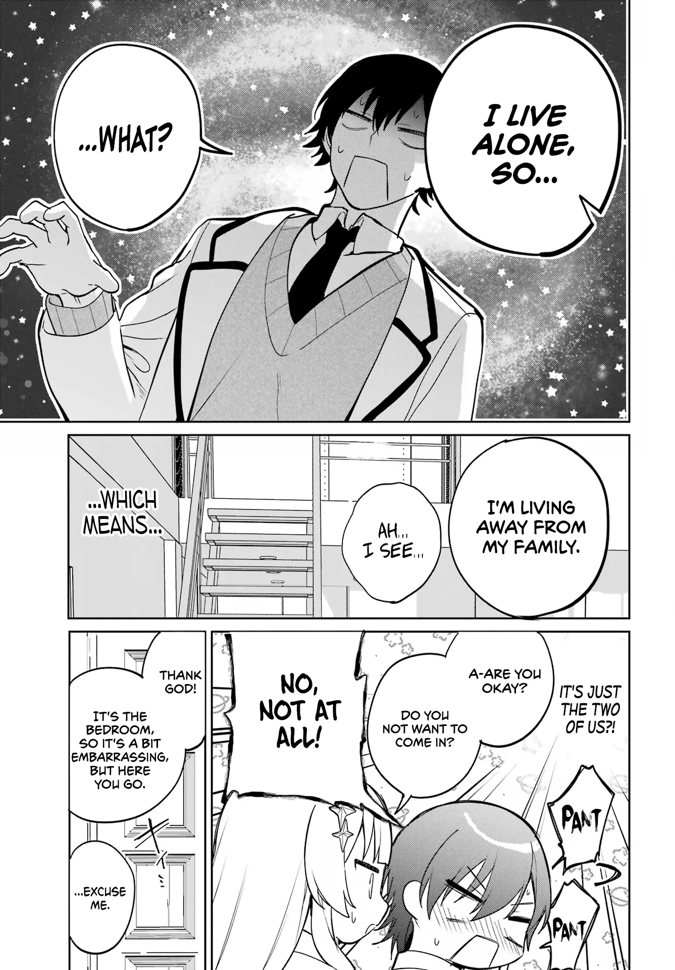 When I got to remote class, I had to move in with the most beautiful girl in my class - Chapter 1 - Page 30