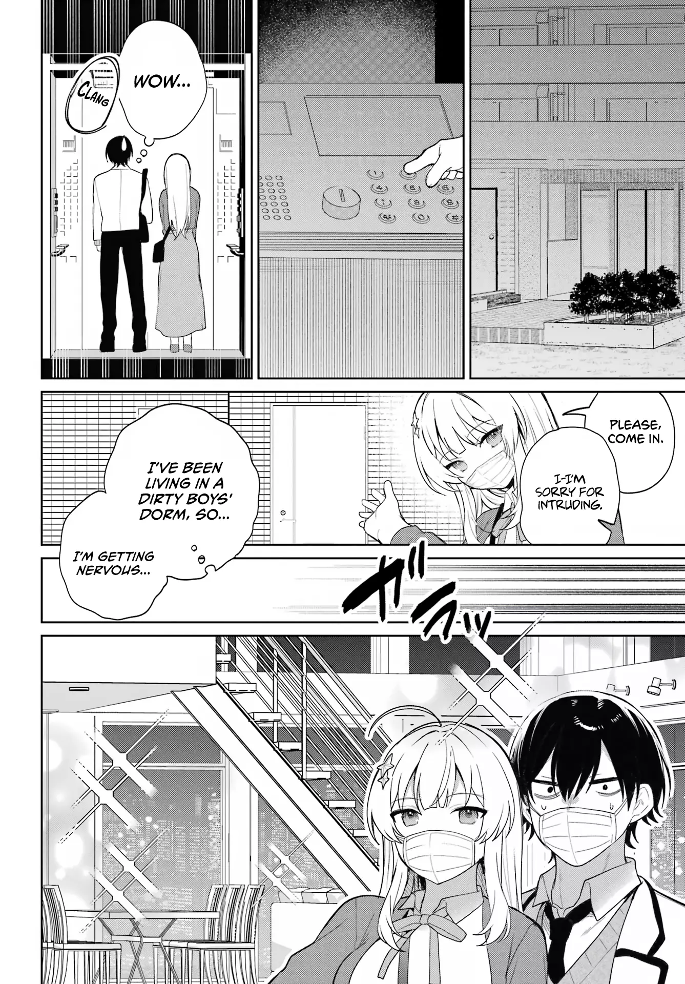 When I got to remote class, I had to move in with the most beautiful girl in my class - Chapter 1 - Page 27