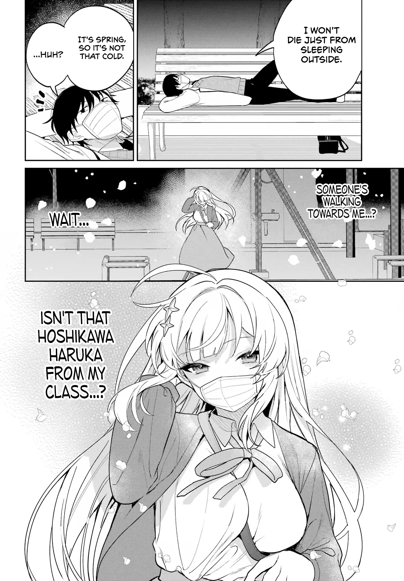 When I got to remote class, I had to move in with the most beautiful girl in my class - Chapter 1 - Page 15