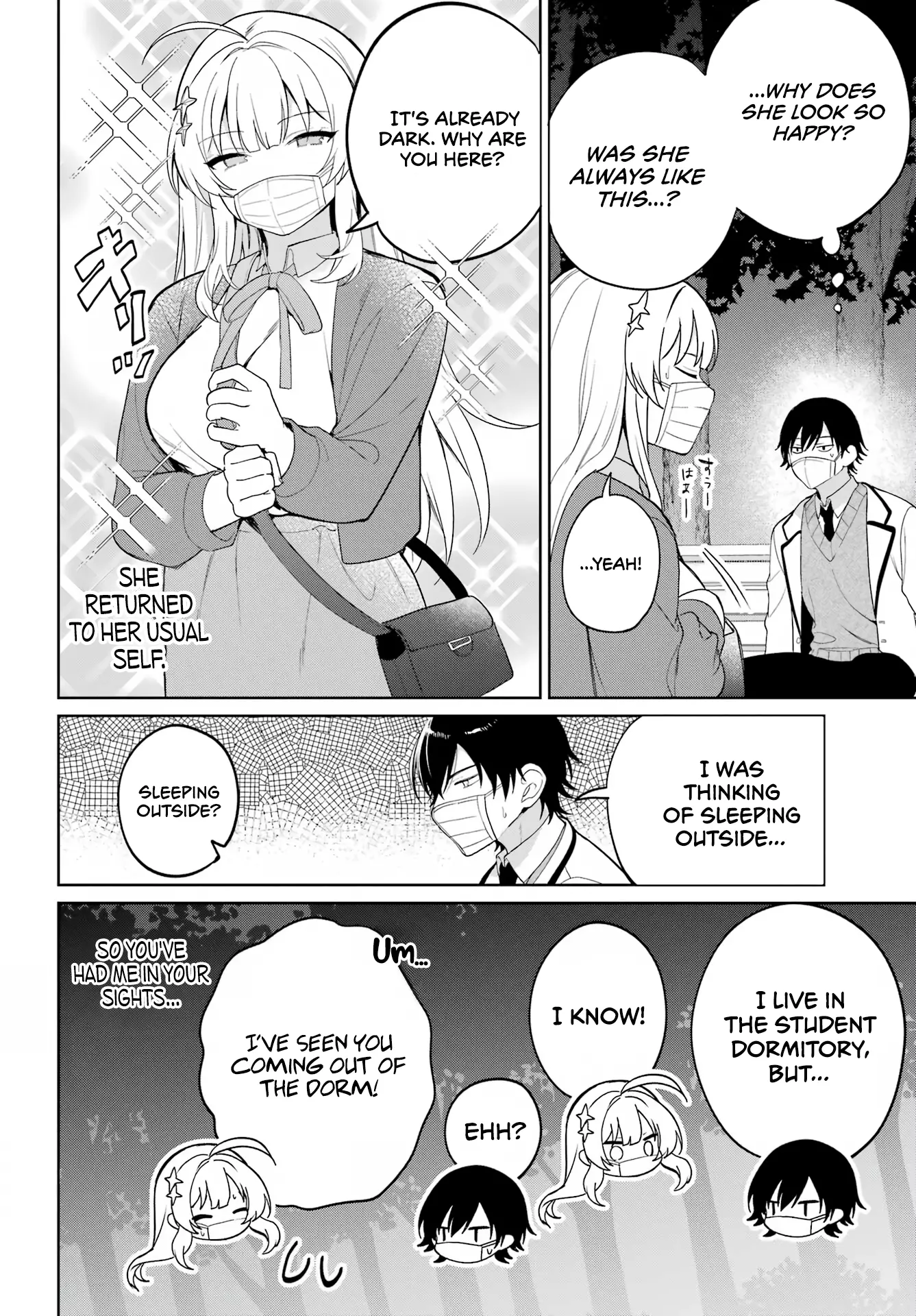 When I got to remote class, I had to move in with the most beautiful girl in my class - Chapter 1 - Page 19