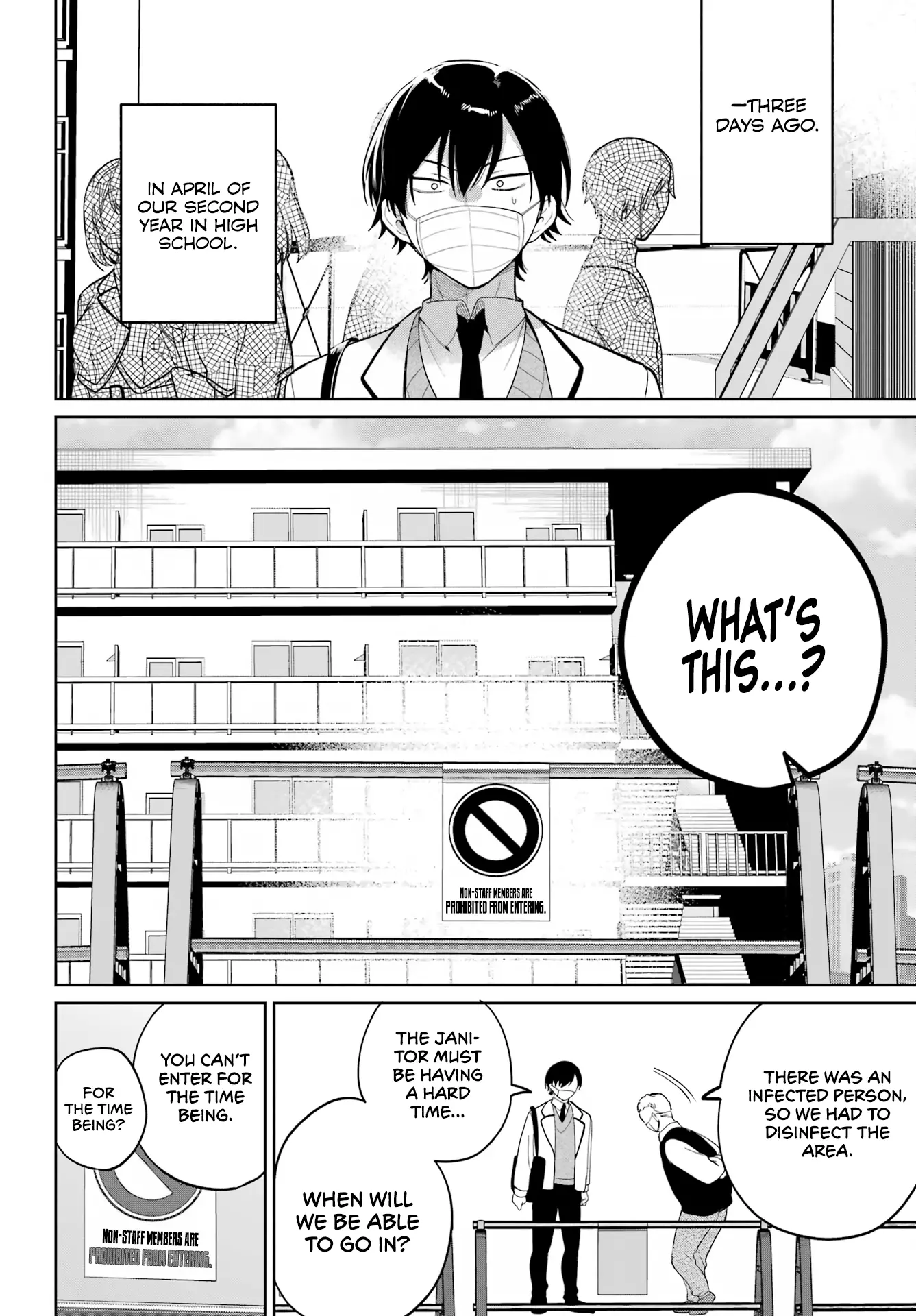 When I got to remote class, I had to move in with the most beautiful girl in my class - Chapter 1 - Page 11