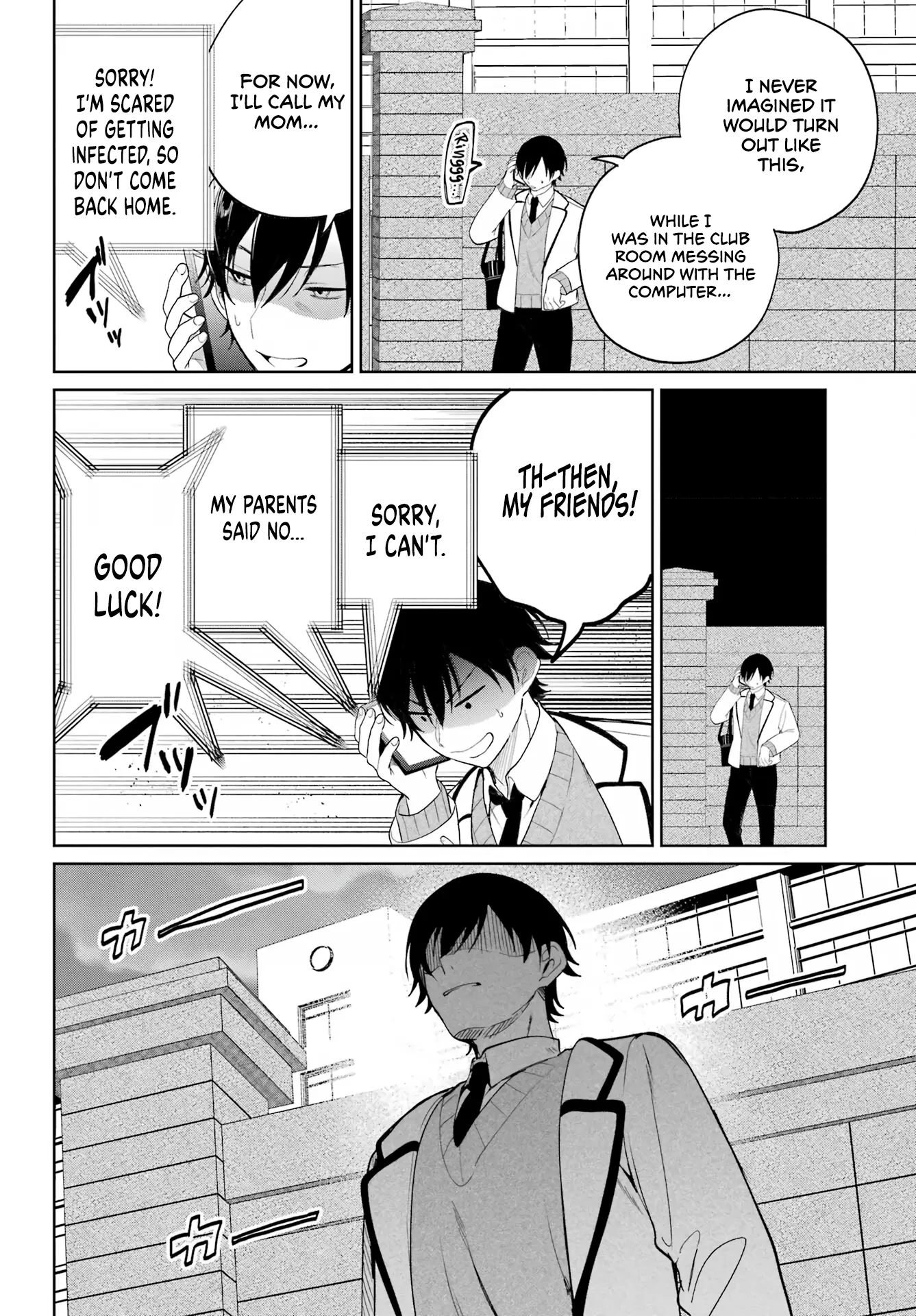 When I got to remote class, I had to move in with the most beautiful girl in my class - Chapter 1 - Page 13