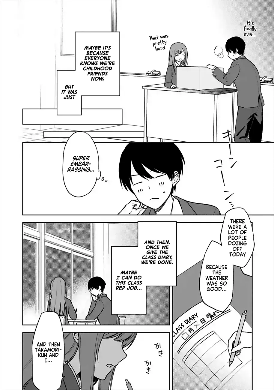 When I Rescued a Beautiful Girl Who Was About to Be Molested, It Was My Childhood Friend Sitting Next to Me - Chapter 14 - Page 10