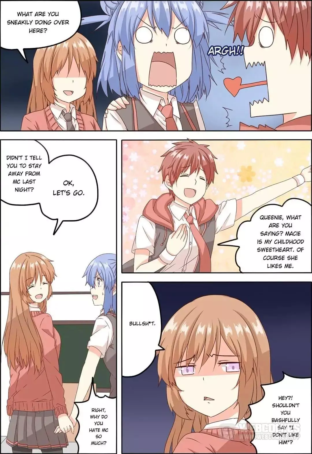 Why Did I, the MC Of Gal Game Jump Into A World Of Yuri Comic? - Chapter 3 - Page 6