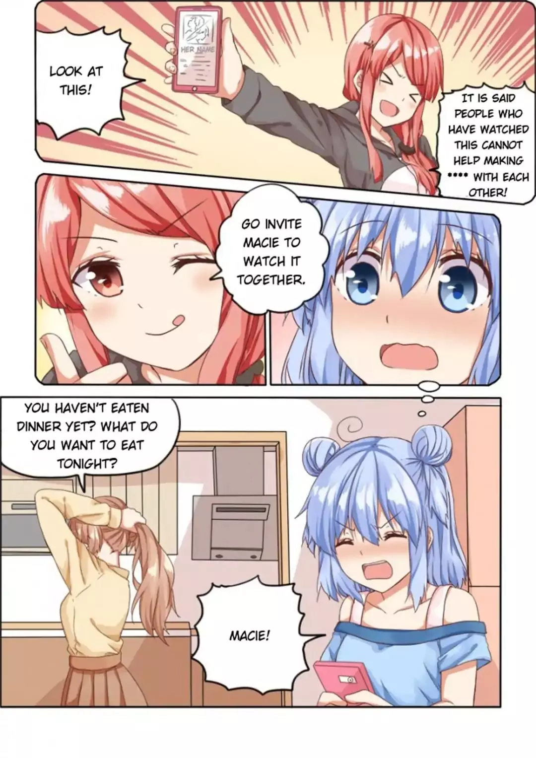 Why Did I, the MC Of Gal Game Jump Into A World Of Yuri Comic? - Chapter 36 - Page 2