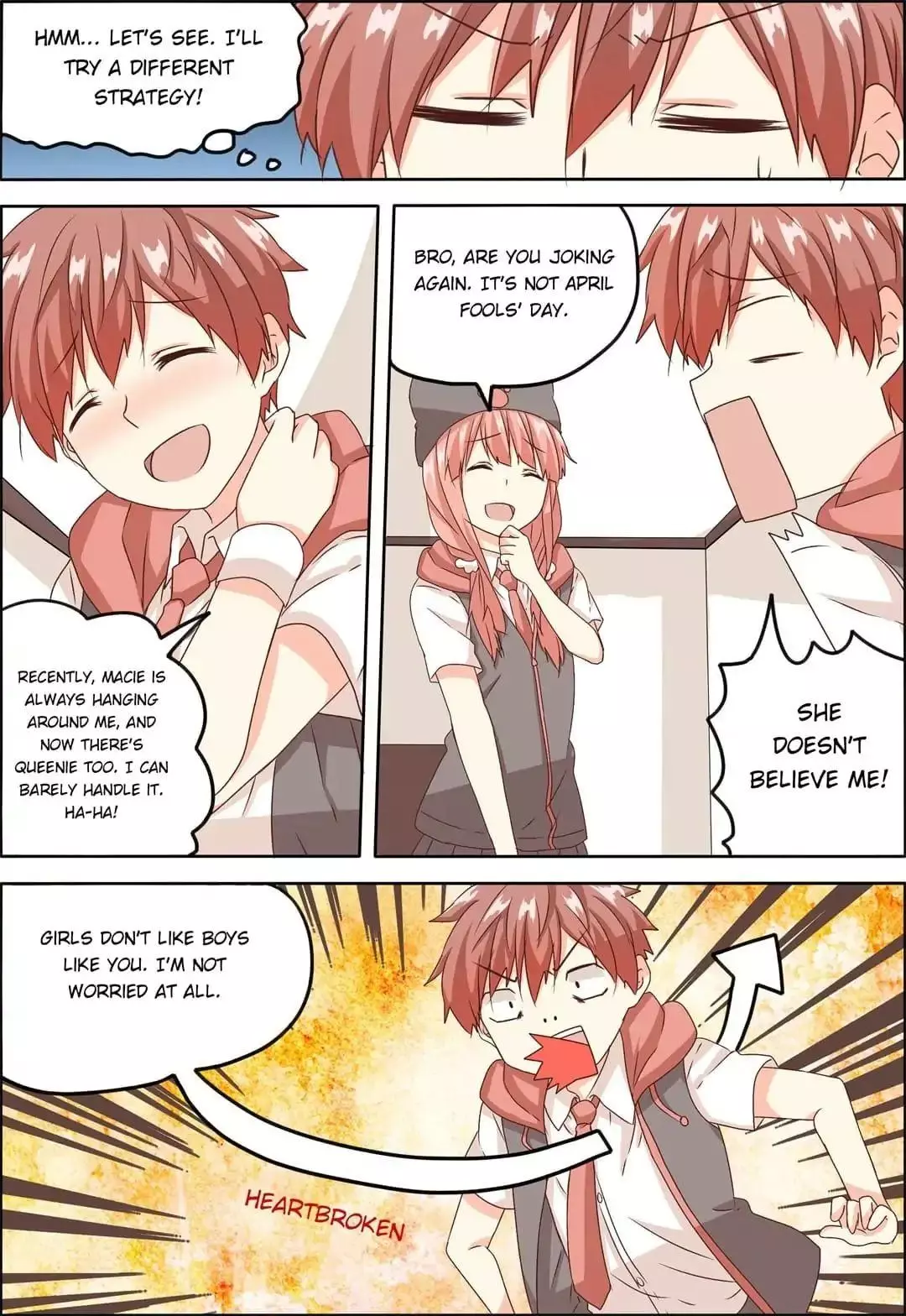 Why Did I, the MC Of Gal Game Jump Into A World Of Yuri Comic? - Chapter 5 - Page 3