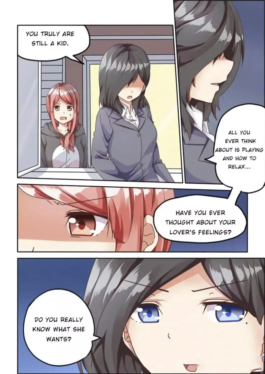 Why Did I, the MC Of Gal Game Jump Into A World Of Yuri Comic? - Chapter 55 - Page 4