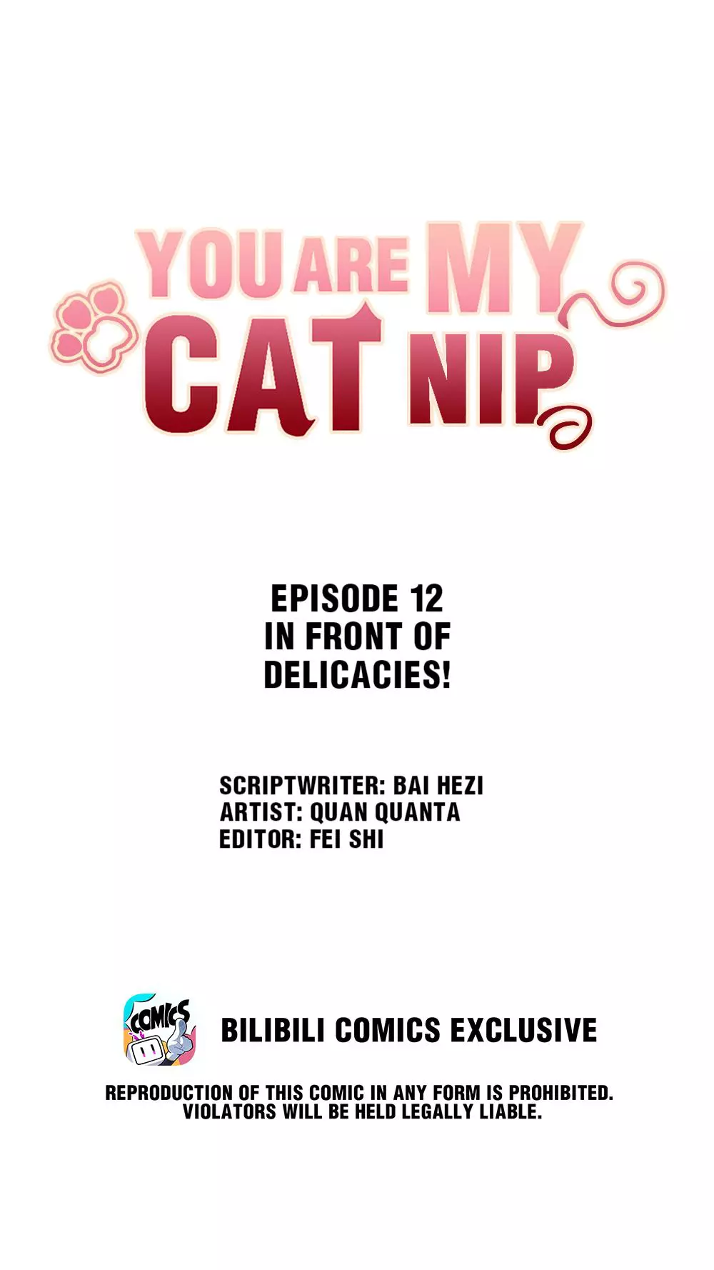 You Are My Catnip - Chapter 12 - Page 1