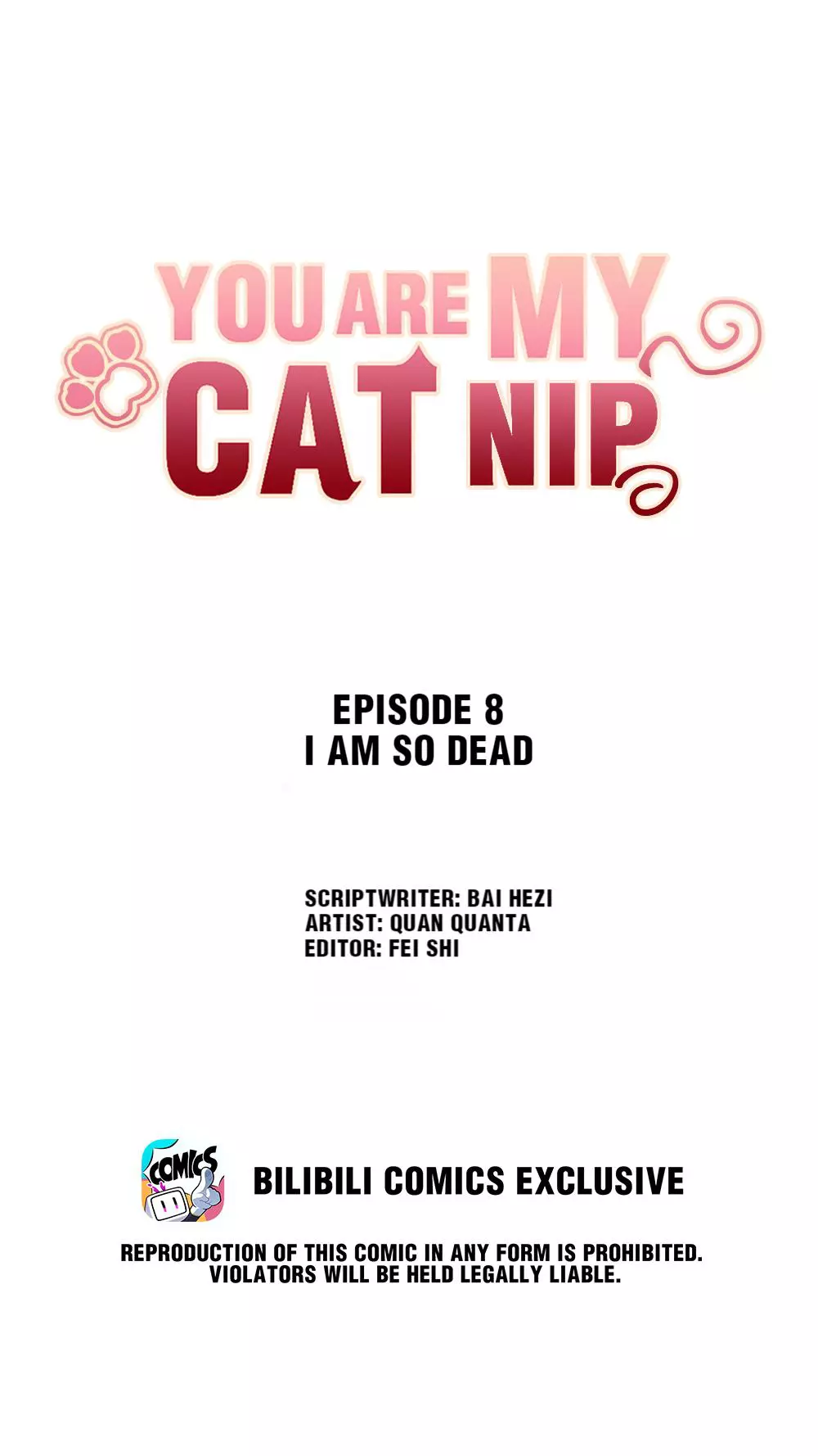 You Are My Catnip - Chapter 8 - Page 1